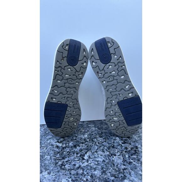 Peter Millar Men’s 11.5 Hyperlight Shoes Apollo Moon Gray Knit Slip On MA22EF11 main image 9
